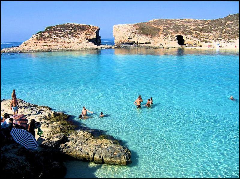 Seafront Apartment With Pool San Pawl il-Baħar Eksteriør bilde